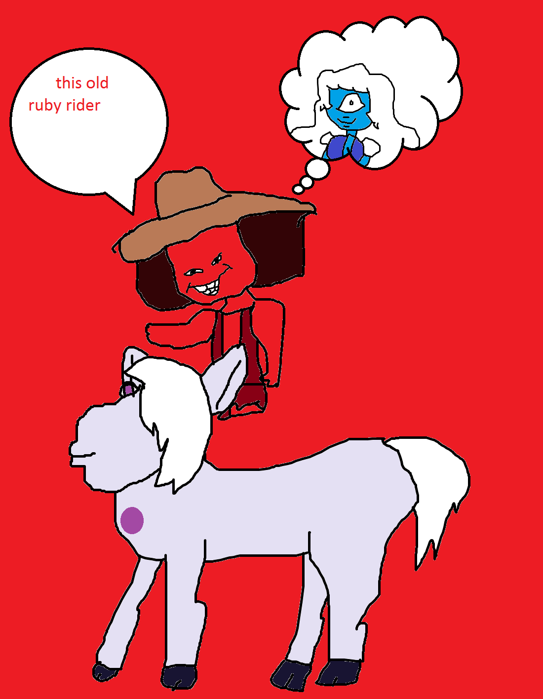 Ruby Rider Oil Bounce ruby rider by questionmarkidont on DeviantArt