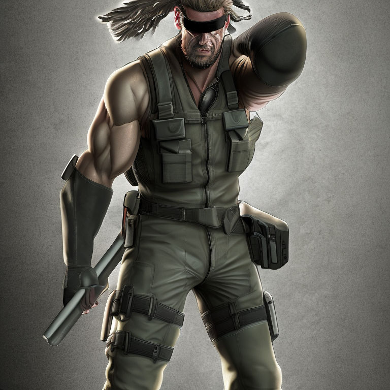 Digital Art Of Solid Snake Of The Metal Gear Solid by Darkrazor1989 on ...