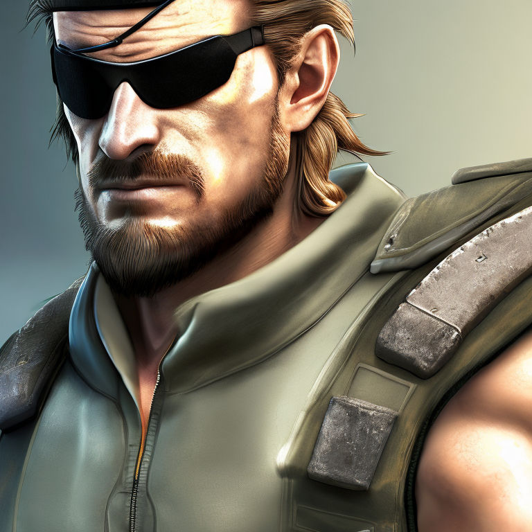 Digital Art Of Solid Snake Of The Metal Gear Solid by Darkrazor1989 on ...