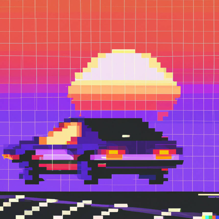 Synthwave Razer DALLE 2023-01-13 16.21.23 - synthwave sunset whi by Darkrazor1989 on ...