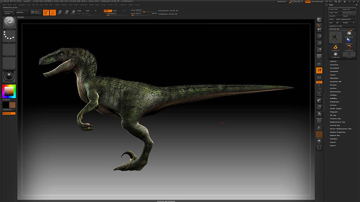 Raptor WIP by KimberlyLCavanagh on DeviantArt