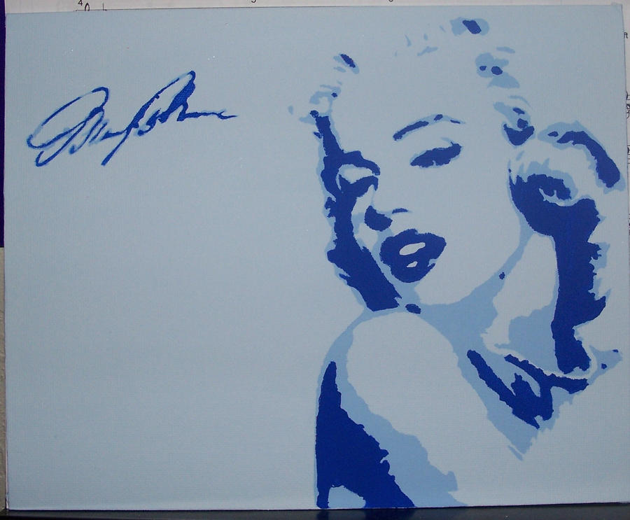 Marilyn Monroe Stencil 2 By Jan3090 On Deviantart