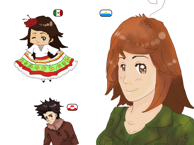 APH OCs: Mexico, San Marino and Greenland