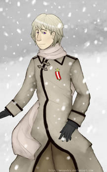 The man with the scarf by MeSandra