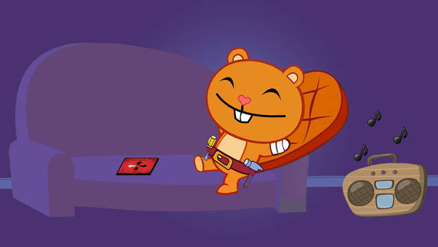 Happy Tree Friends Handy's Day Off.