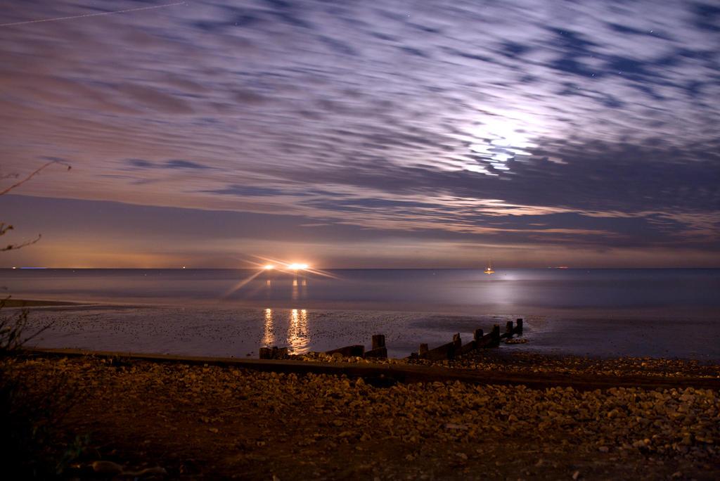 Night time at Shanklin