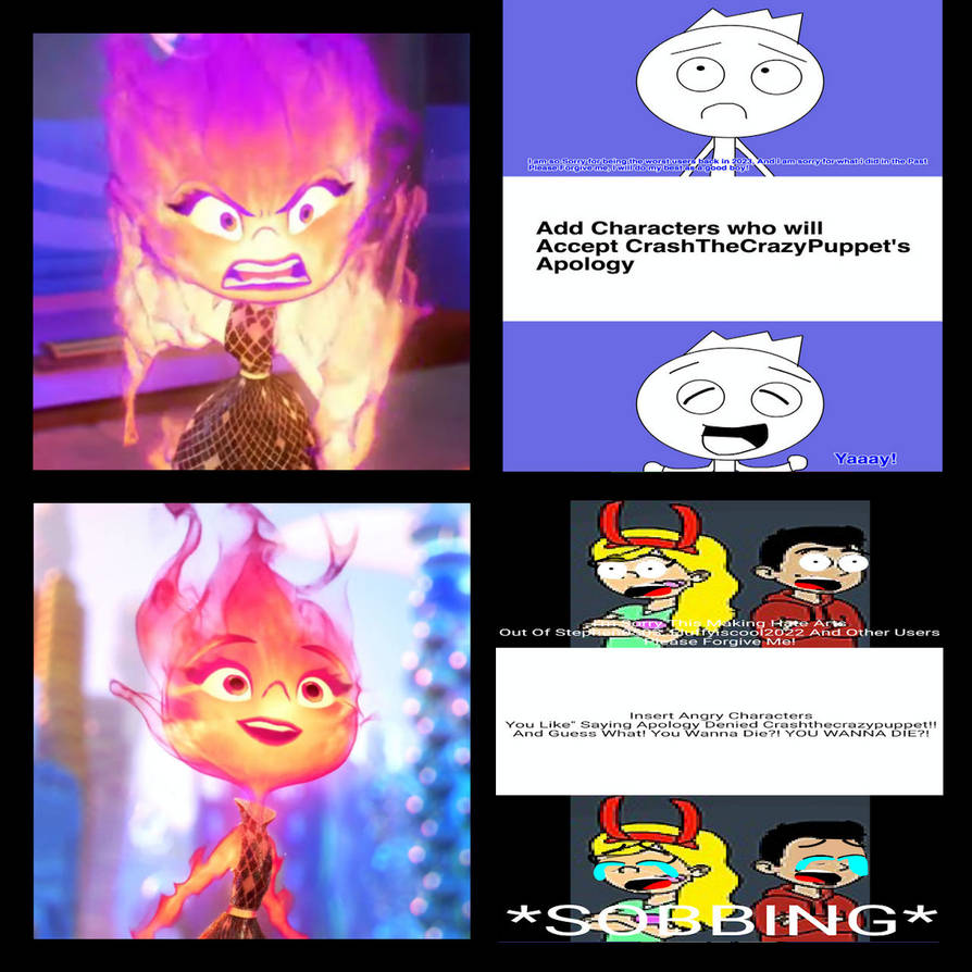 Fixed CrashTheCrazyPuppet's Art by jobekremmer3 on DeviantArt