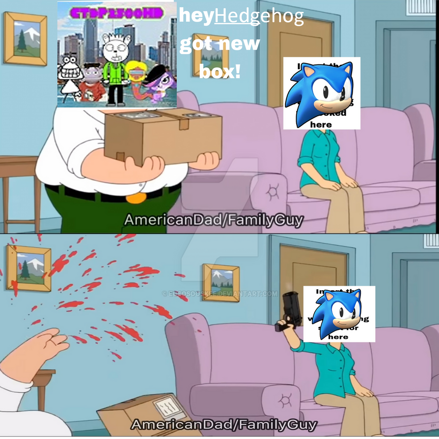CrashTheCrazyPuppet Gets Shooting From Sonic by jobekremmer3 on DeviantArt