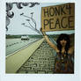 i honk for peace