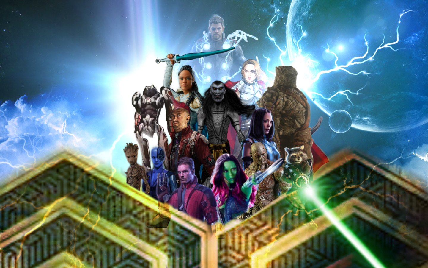 Thor Love and Thunder (2022) Wallpaper 4K by xXMCUFan2020Xx on DeviantArt Thor Love and Thunder (2022) Wallpaper 4K by xXMCUFan2020Xx on DeviantArt