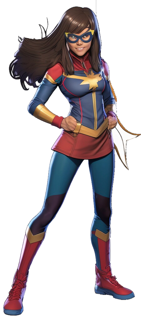 Kamala Khan-Ms. Marvel: Cosmos PNG by xXMCUFan2020Xx on DeviantArt