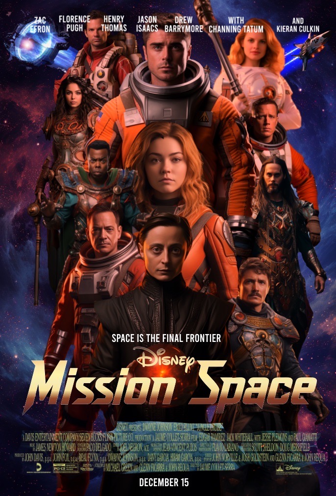 Mission Space (2023) Official Poster by xXMCUFan2020Xx on DeviantArt