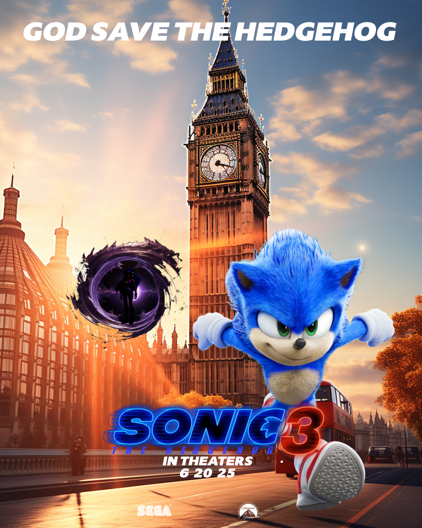 Sonic The Hedgehog 3 Poster by thespiderfan on DeviantArt