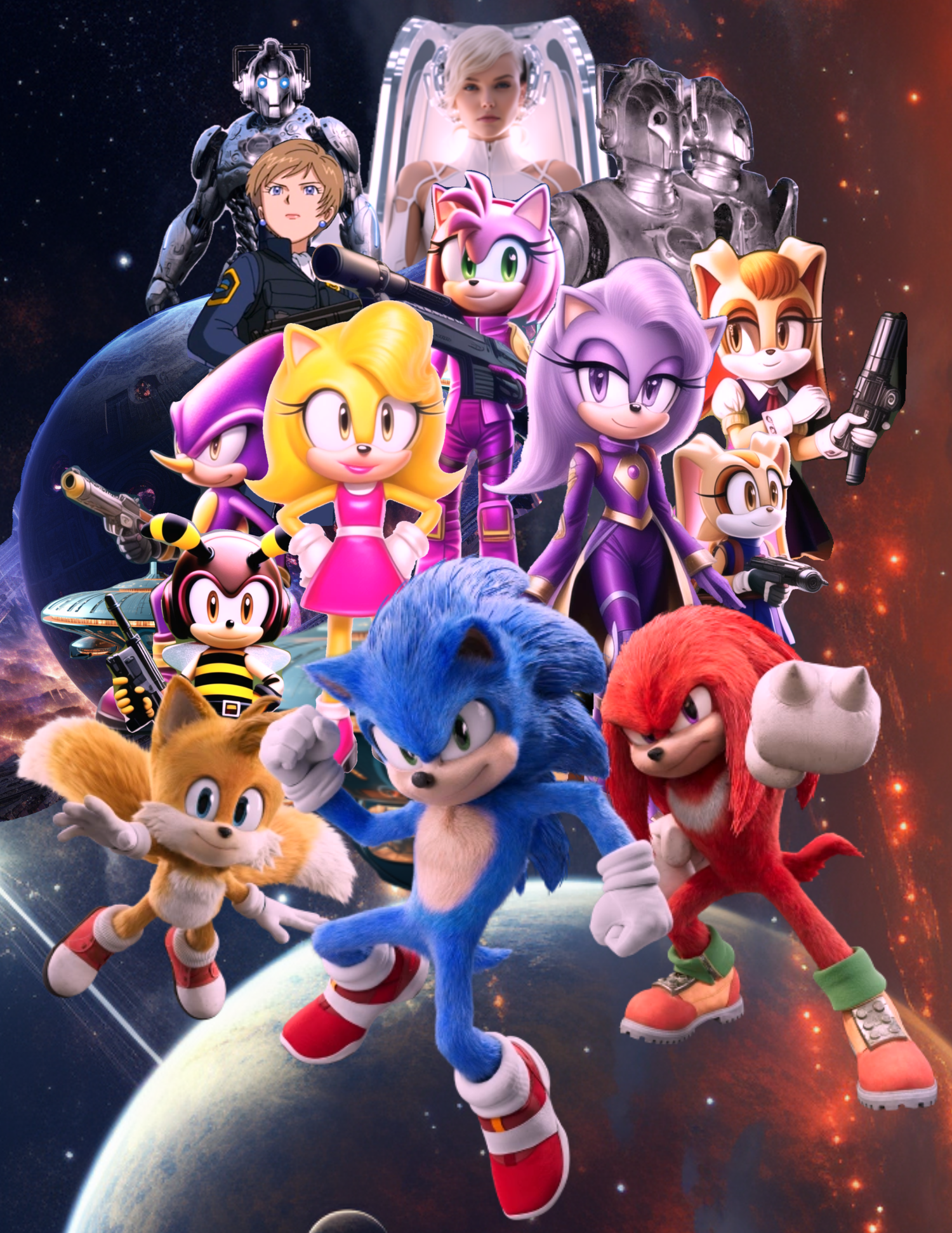 Sonic and Movie Sonic went to The Game Awards 2021 by trungtranhaitrung on  DeviantArt