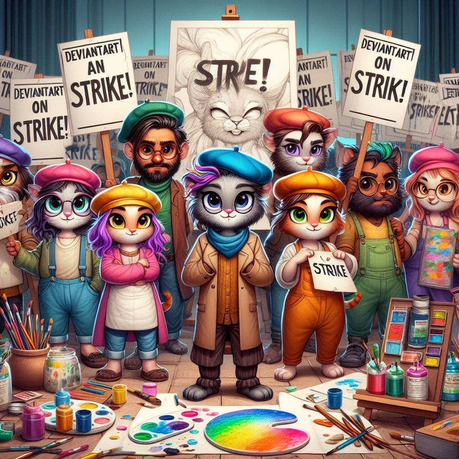 Devastating Strike Deviantart DeviantArt on strike! 4 by xXMCUFan2020Xx on DeviantArt