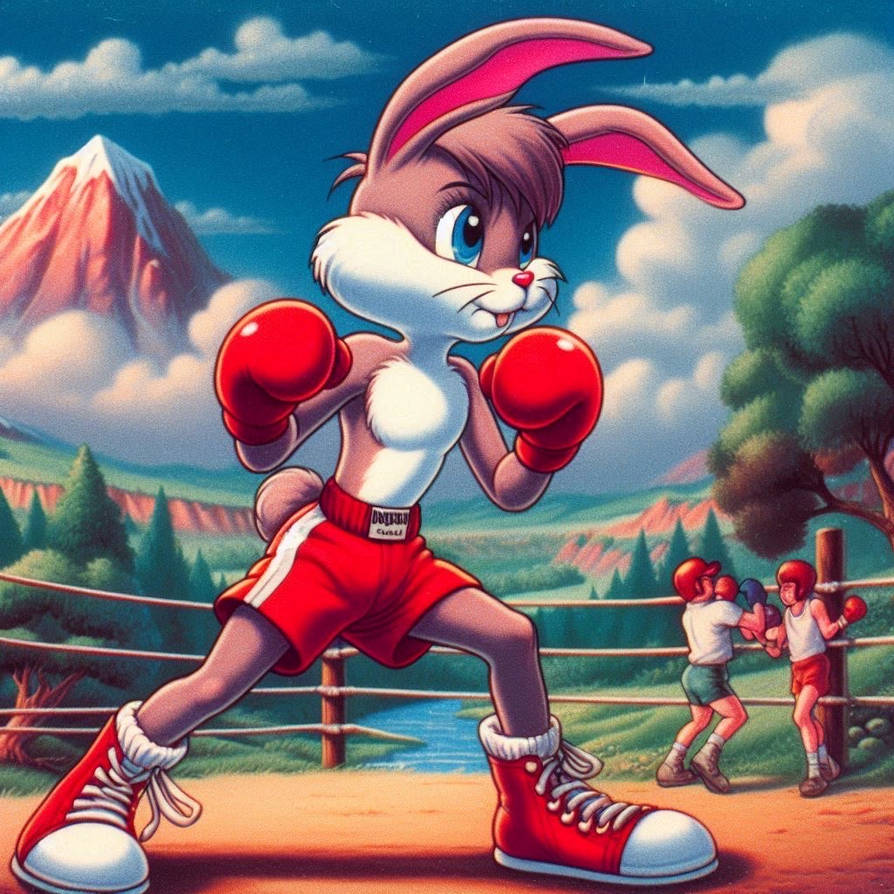 Teenage boxing rabbit by xXMCUFan2020Xx on DeviantArt
