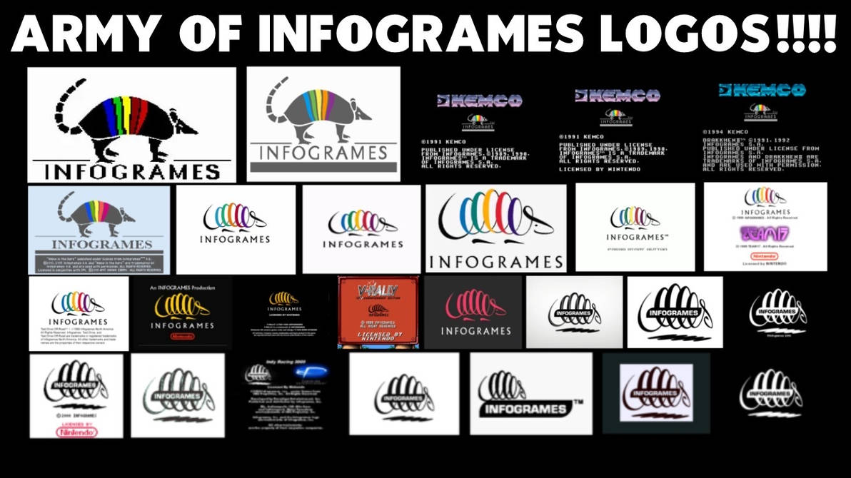 Army of Infogrames Logos by xXMCUFan2020Xx on DeviantArt