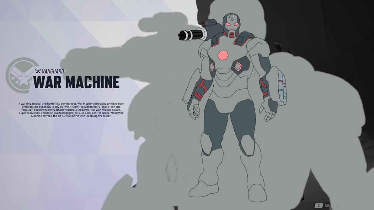 Marvel Rivals Bot Machine War Machine in Marvel Rivals by xXMCUFan2020Xx on DeviantArt