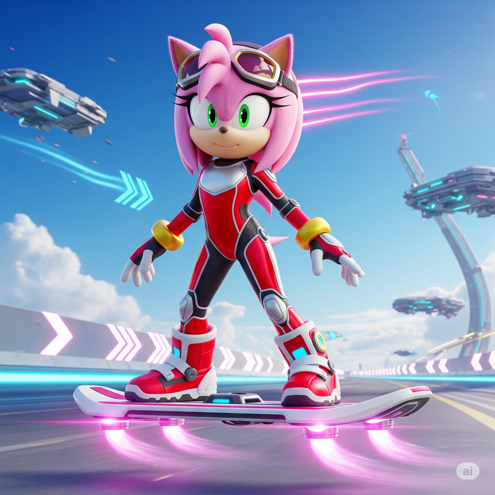 Riders Amy Rose (Sonic Movie Universe) by xXMCUFan2020Xx on DeviantArt