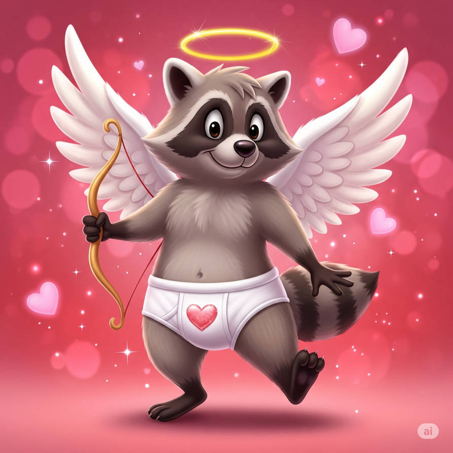 Cupid Raccoon Cupid Raccoon by xXMCUFan2020Xx on DeviantArt