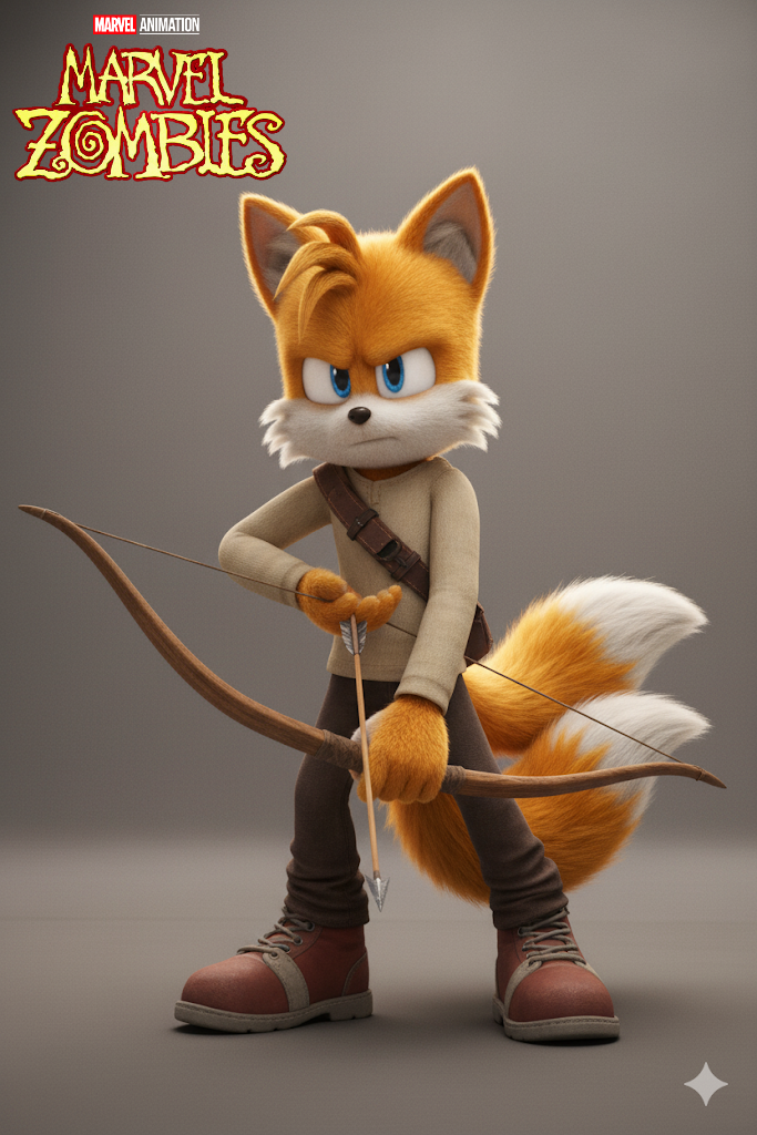 Marvel Texture Tails Tails concept art for Marvel Zombies by xXMCUFan2020Xx on DeviantArt
