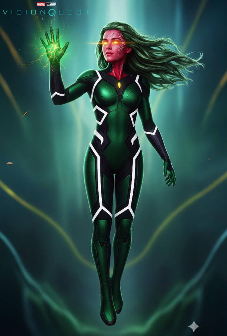 Vision Pro Deviantart Viv Vision concept art for Vision Quest by xXMCUFan2020Xx on DeviantArt