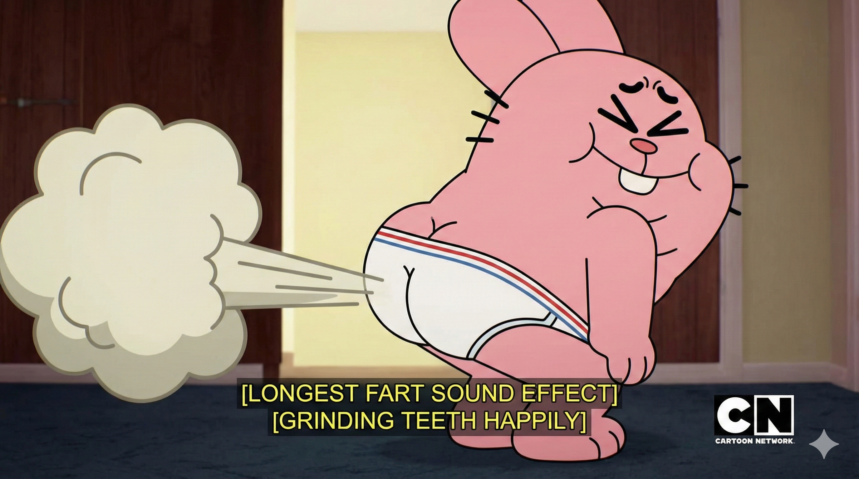 Regular Show Fart Racoon Richard farting by xXMCUFan2020Xx on DeviantArt