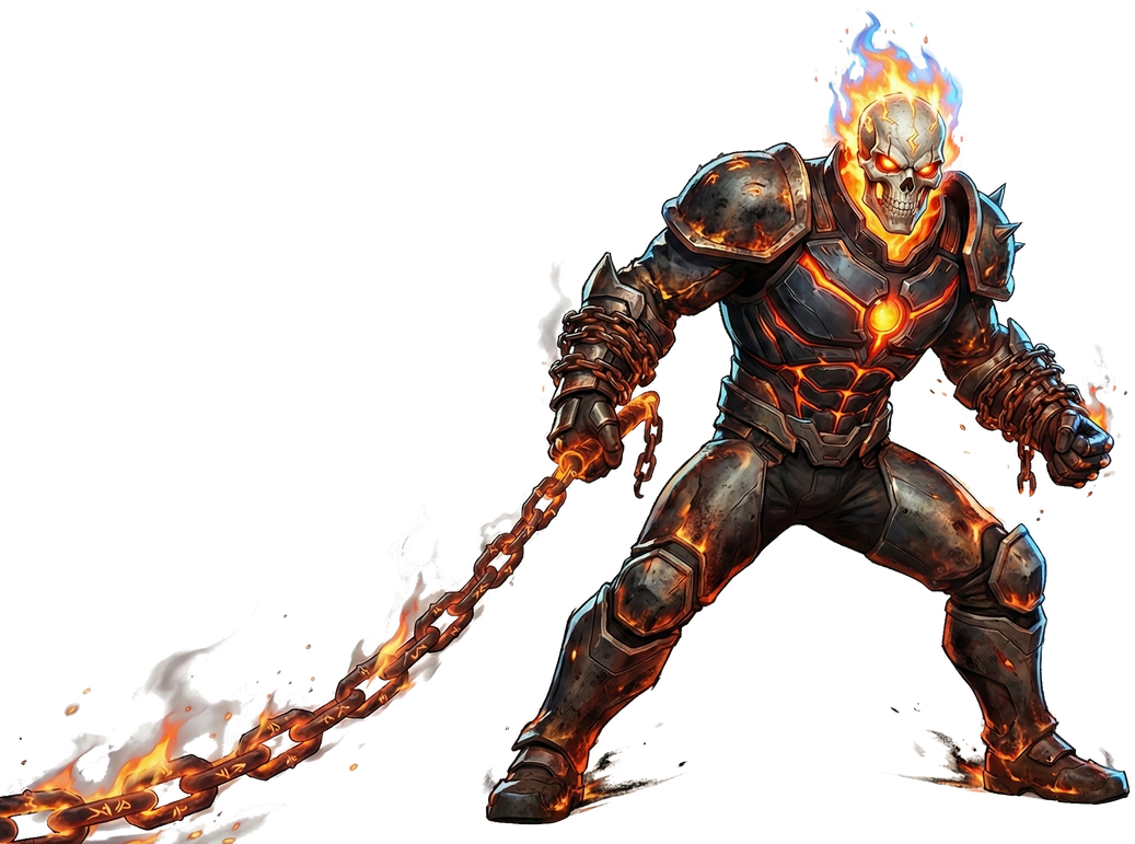 Cosmic Ghost Rider Rivals Marvel Rivals Ghost Rider PNG by xXMCUFan2020Xx on DeviantArt