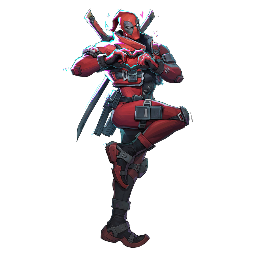 Marvel Rivals Deadpool Render Marvel Rivals Deadpool PNG by xXMCUFan2020Xx on DeviantArt
