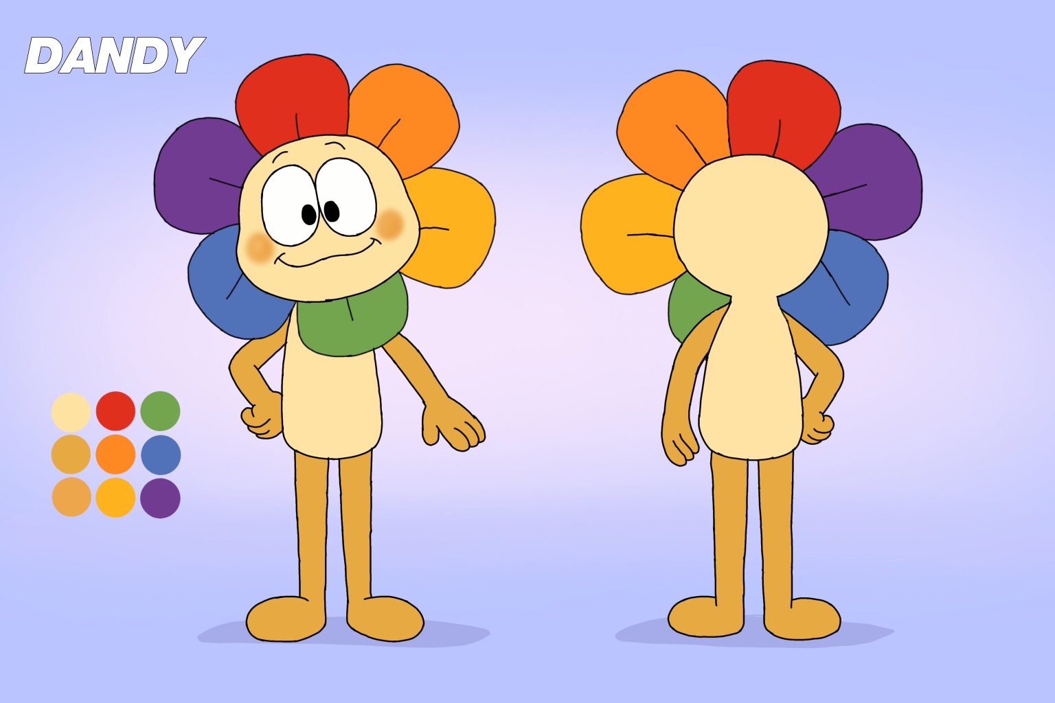 Dandy Refrence Dandy (1984-1992) reference sheet by xXMCUFan2020Xx on DeviantArt