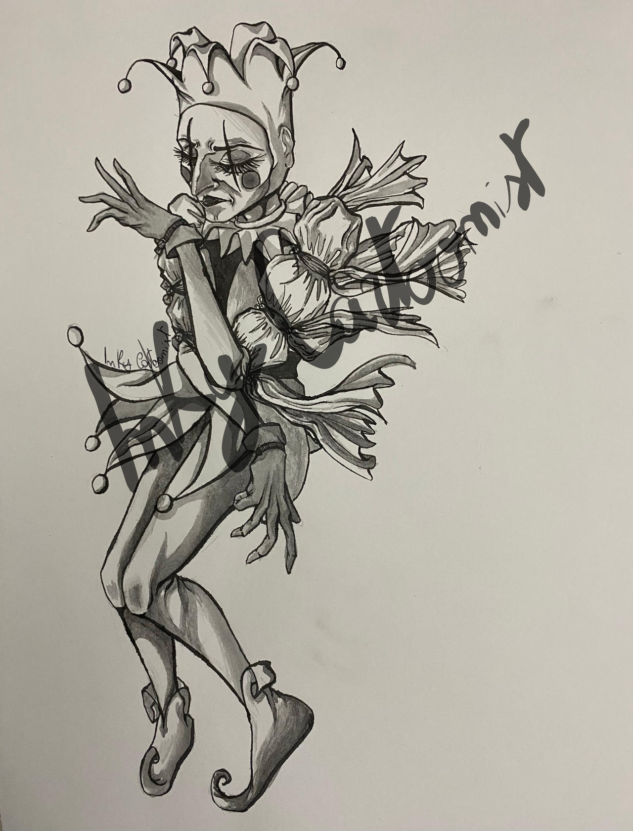 Jester Back Deviantart Another jester by Martybloom on DeviantArt