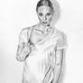 Pencil Drawing of Deborah Ann Woll