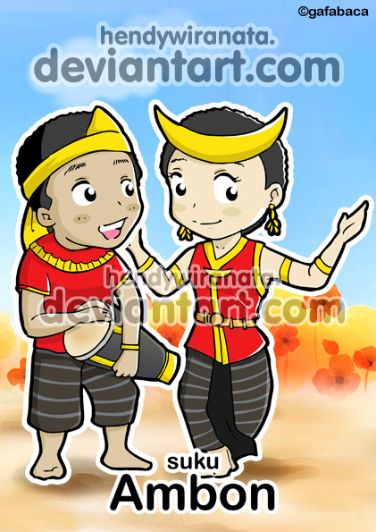 Suku Ambon by hendywiranata on DeviantArt Suku Ambon by hendywiranata on DeviantArt