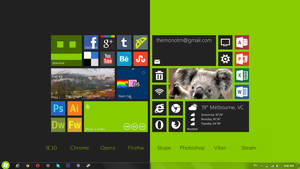 Two-Tone Desktop Screenshot