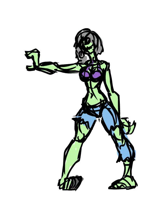 Female Zombie Animation by bdoyle75 on DeviantArt Female Zombie Animation by bdoyle75 on DeviantArt
