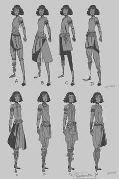 Outfits designs for J