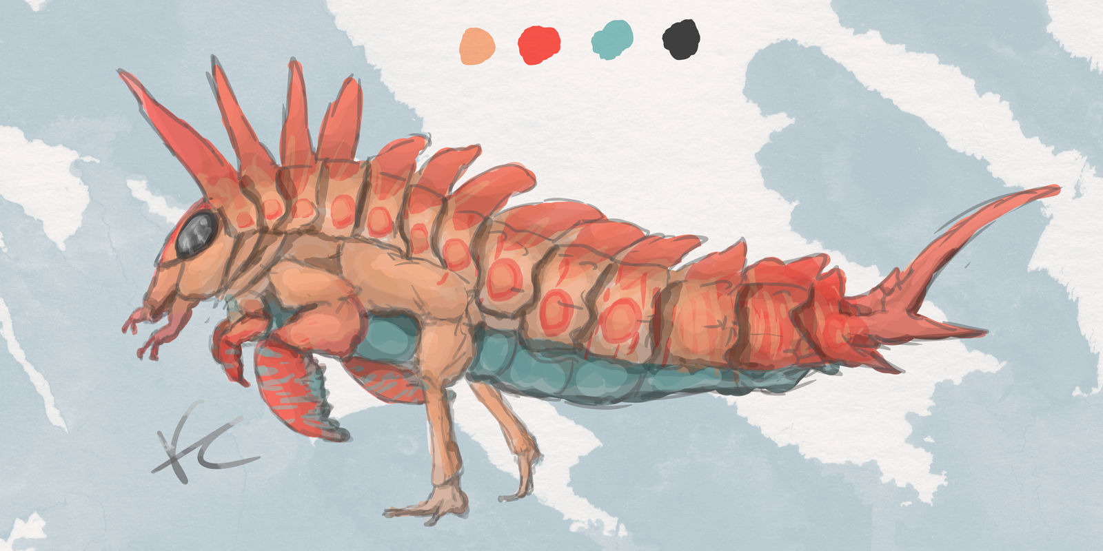 Random Creature Design #2 by DracaAvis on DeviantArt