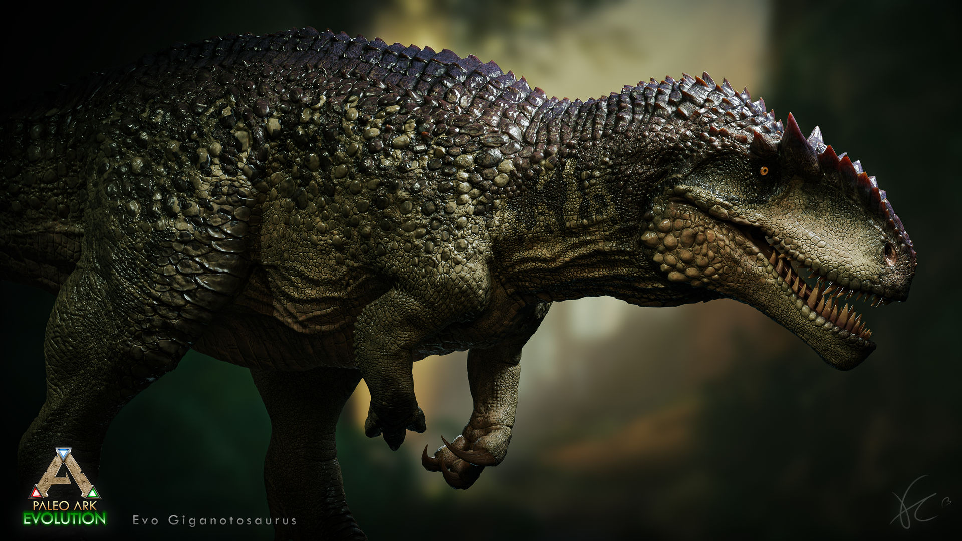 Paleo ARK Evolution: Evo Giganotosaurus by DracaAvis on DeviantArt