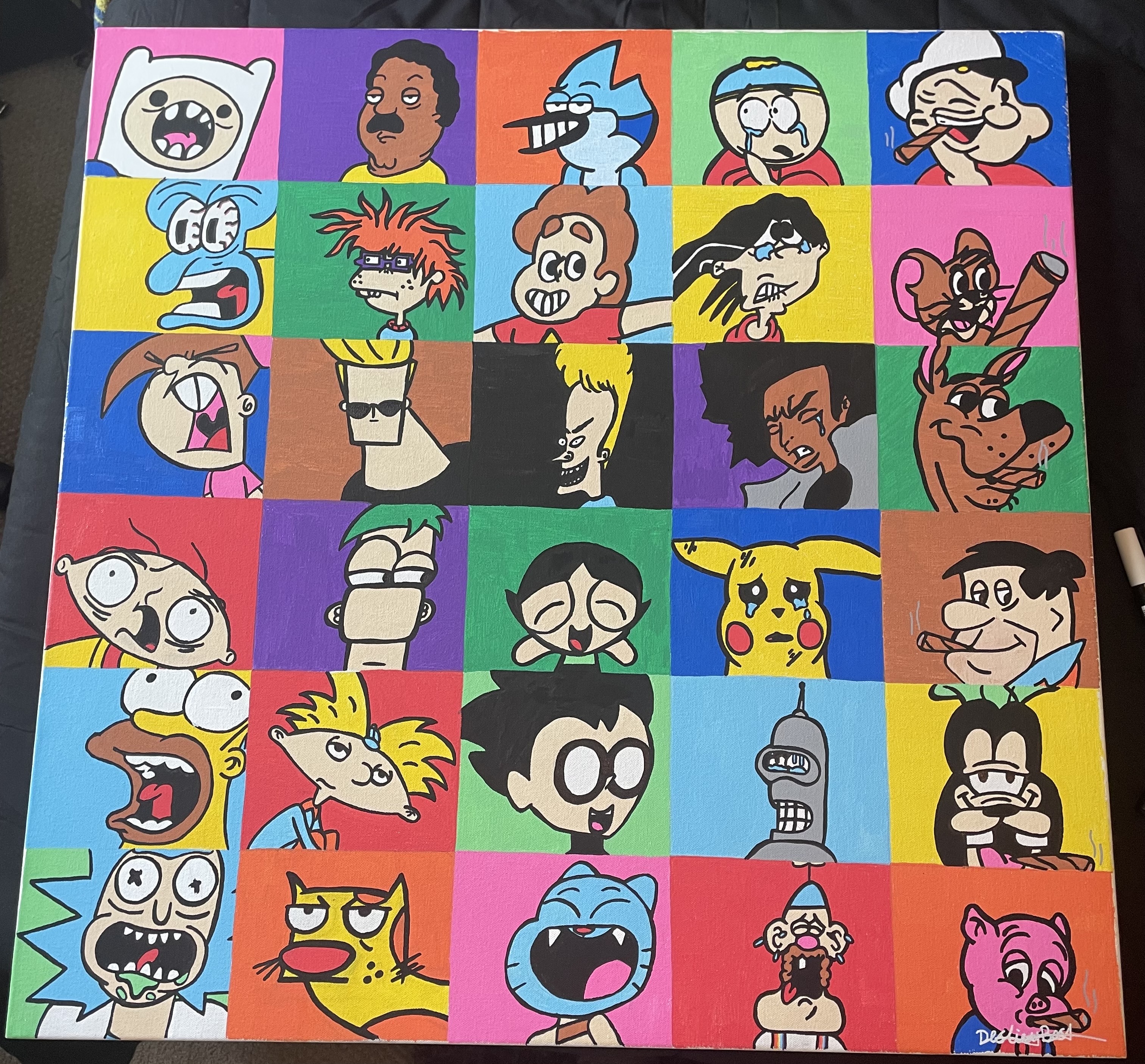 Trippy Cartoon Collage by imbabydes on DeviantArt Trippy Cartoon Collage by imbabydes on DeviantArt
