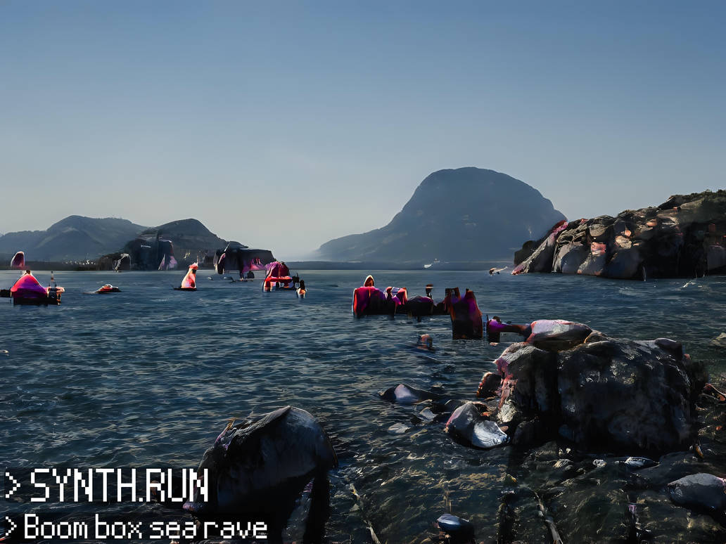 Boom box sea rave by gemini1215i on DeviantArt