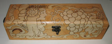 Art Nouveau Style Wine Box