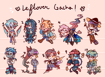 (Last one is $10!) $10 Leftover Gacha!