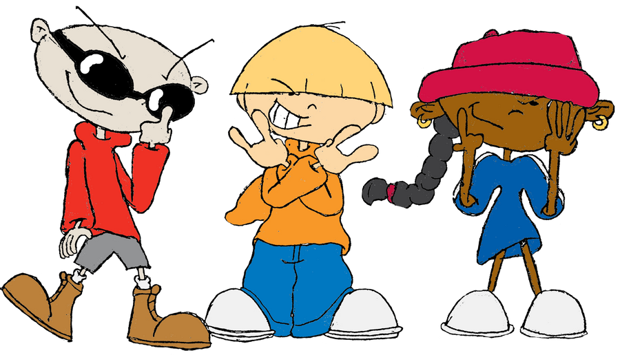 Numbuh 1, 4 and 5 (my favorites in KND) by pEnELoPe3six on DeviantArt.