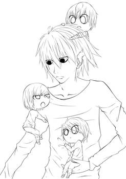 kids stOP (lineart only u_u)