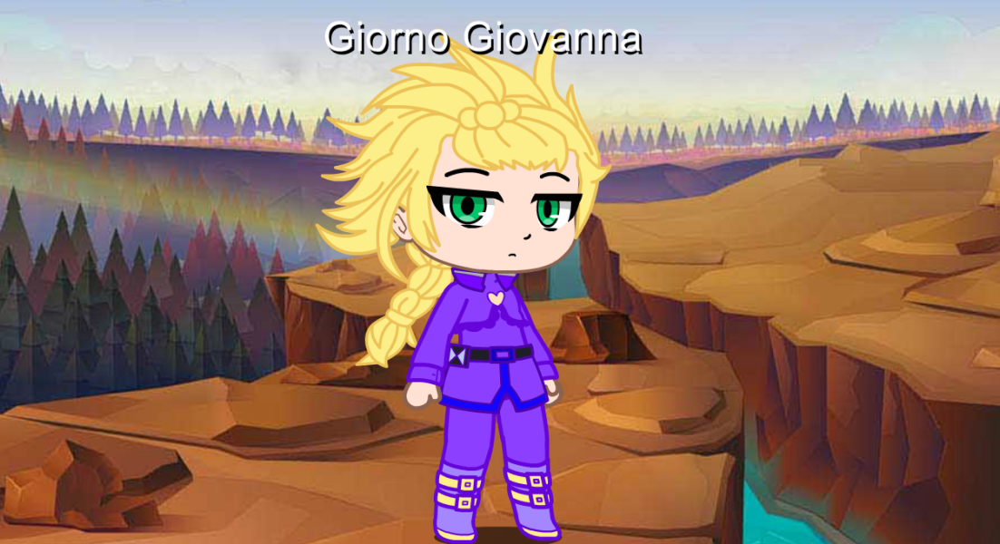 Giorno Giovanna Gacha Cute by Shadtwilover844 on DeviantArt