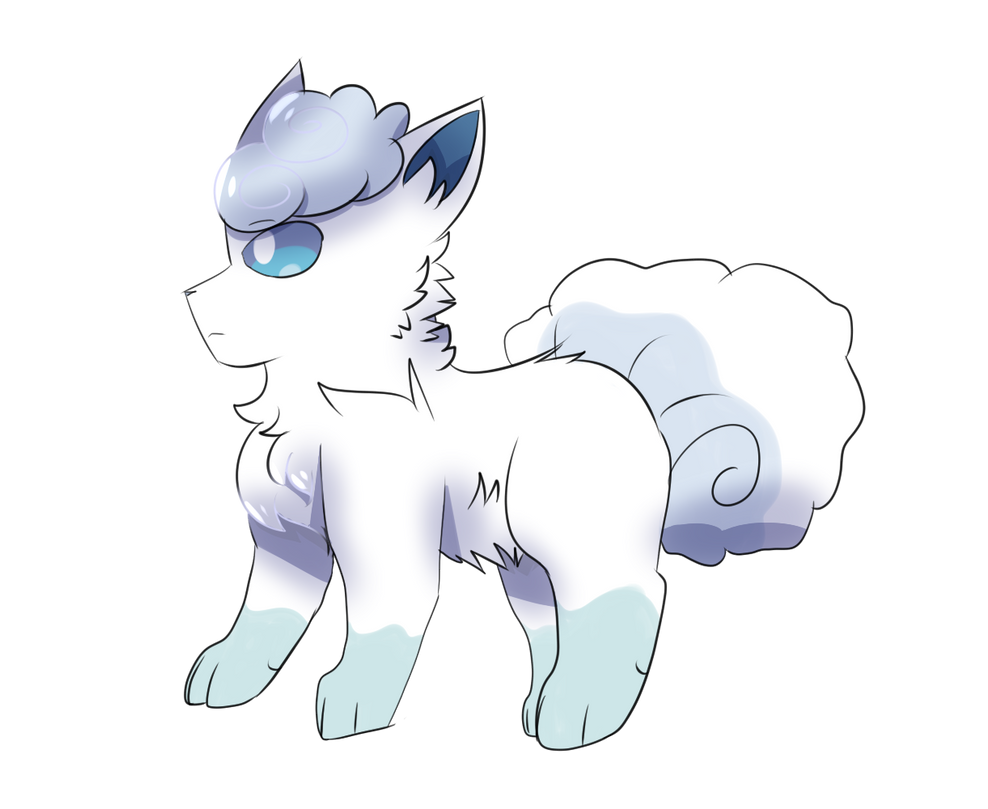 Alola Vulpix by iiced-coffee on DeviantArt