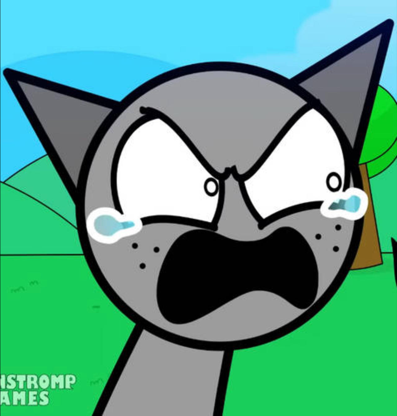 Angry Gray Block Gray Angry by GroverthePac-Manfan on DeviantArt