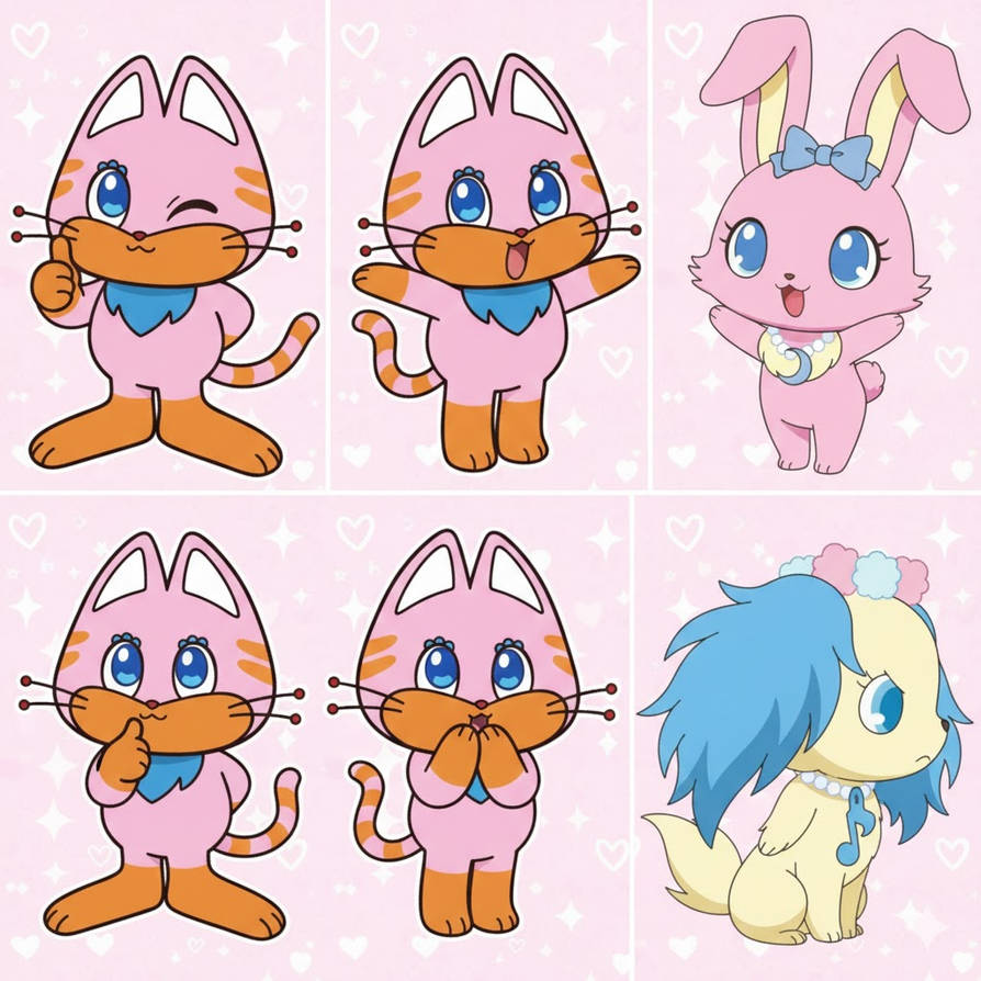 Cutesy Creatures by GroverthePac-Manfan on DeviantArt