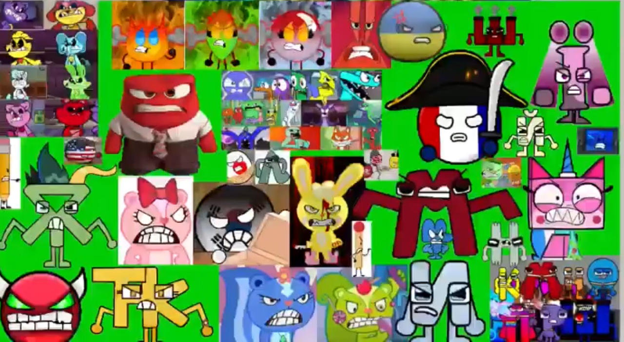 Indignant Characters Enraged Characters by GroverthePac-Manfan on DeviantArt