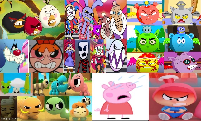 Angryy Characters Angry Characters by GroverthePac-Manfan on DeviantArt